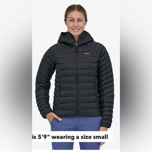 W's Down Sweater Full-Zip Hoody